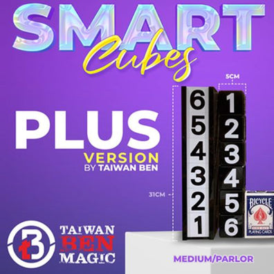 Smart Cubes PLUS RED (Medium / Parlor) by Taiwan Ben - Trick